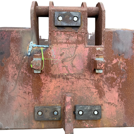 Planeringsskopa stel